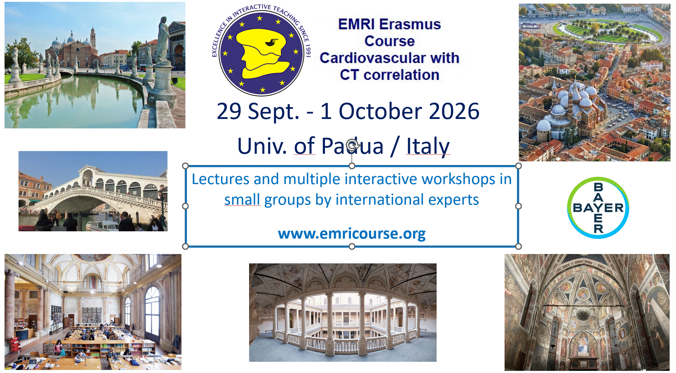 Erasmus Course on Cardiovascular MRI + CT 2026